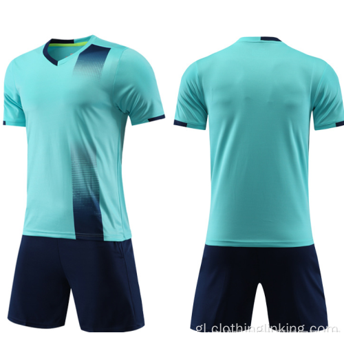 Xersei de fútbol masculino e shorts set